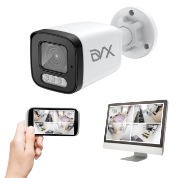 Kamera zewnętrzna IP POE LAN 8MPX 4K DVX PT8